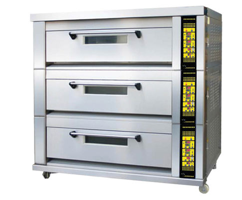 Yasur Bakery Deck Oven 3 Deck 6 Tray Baking Bread For 40X60cm Trays