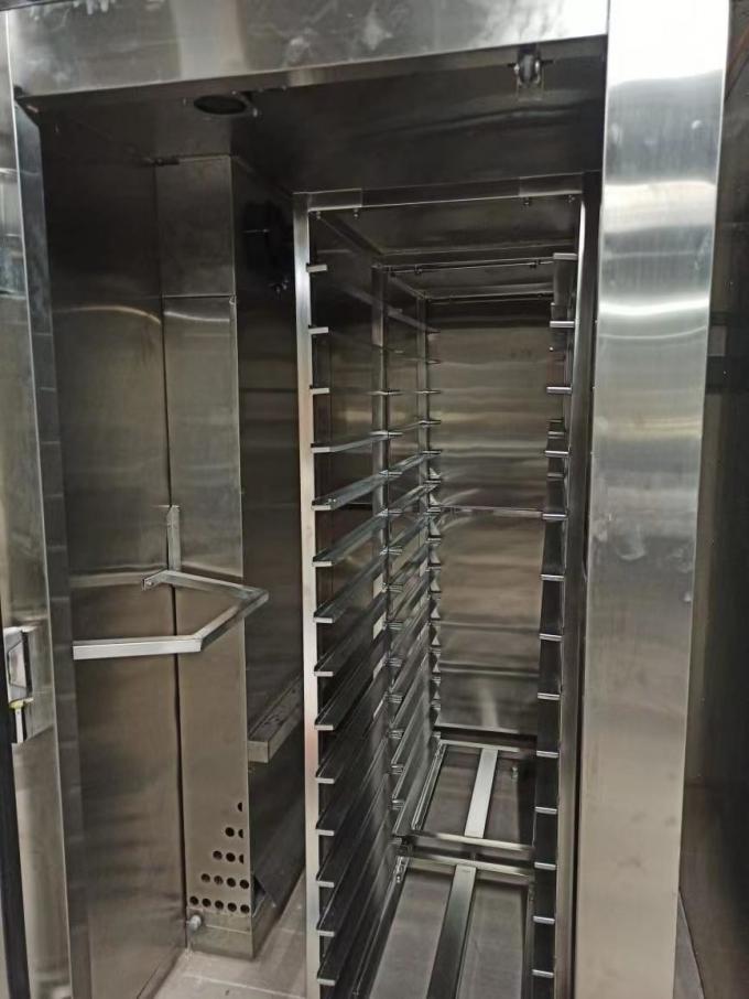8 Rack Dough Retarder Proofer Yasur YDC-8R2 Roll In Type 288 Tray 8kw ...